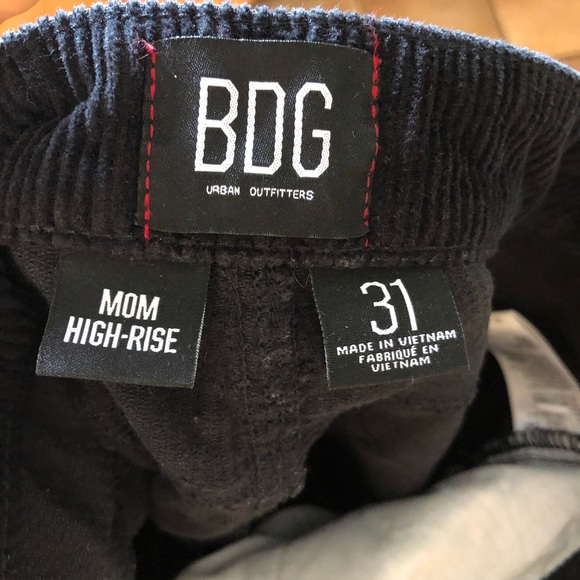 Urban Outfitters Cord Black Jeans - Picture 4 of 5